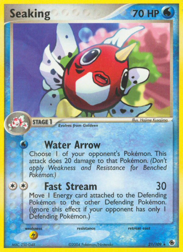 EX Ruby&Sapphire Seaking #21/109